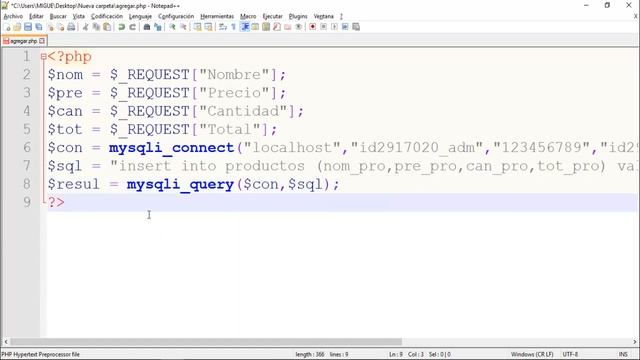 43 - Android + Php + Mysql - agregar.php смотреть онлайн