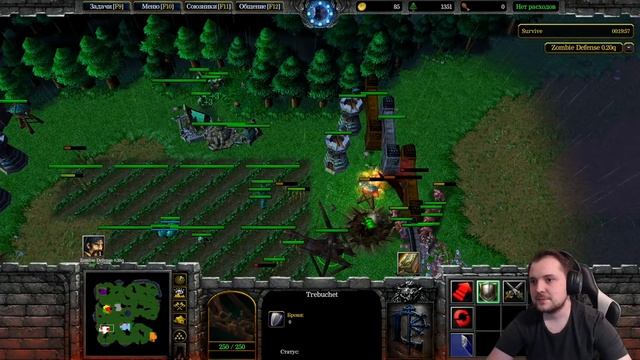КАСТОМКИ. ZOMBIE DEFENSE [Warcraft 3] #36 смотреть онлайн