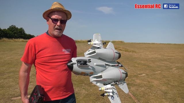 Cartoon Top Gun Jet ! Radio Controlled (RC) 'FATTIE' F-14 FIGHTER JET | Essential RC FLIGHT TEST смотреть онлайн