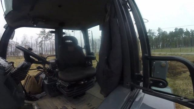 Terex tlb840. Разработка загородного участка