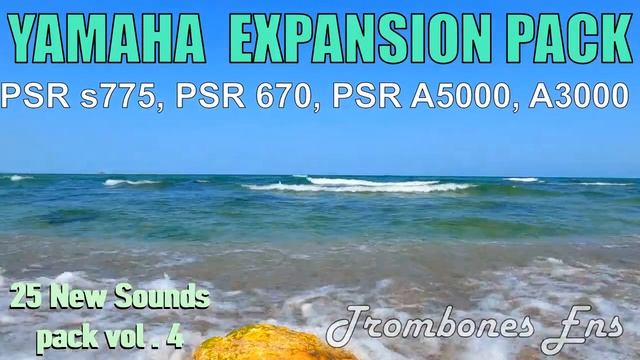 Yamaha Genos, Tyros 5, SX9/7/600, PSR 975, 775, 970, 770, 670, A5/3000 • 25 NEW Voices vol. 4 смотреть онлайн
