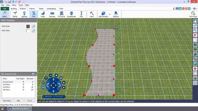 How to Make a Curved Path | DreamPlan Home Design Tutorial смотреть онлайн