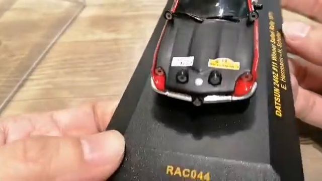 Datsun 240Z #11 Winner Safari Rally 1971 IXO 1:43 смотреть онлайн