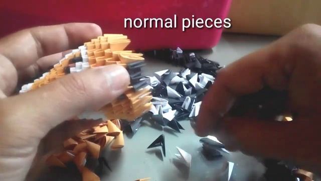 Papercraft 3d Origami Tiger Tutorial Part 1