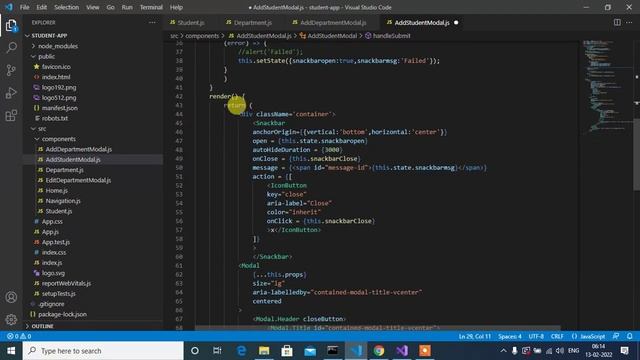 #17 : Modal Window & Consume POST API () смотреть онлайн