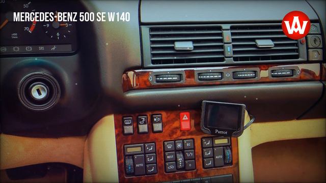 W140 Mercedes-Benz 500 SE The Favorite S-class, 1992