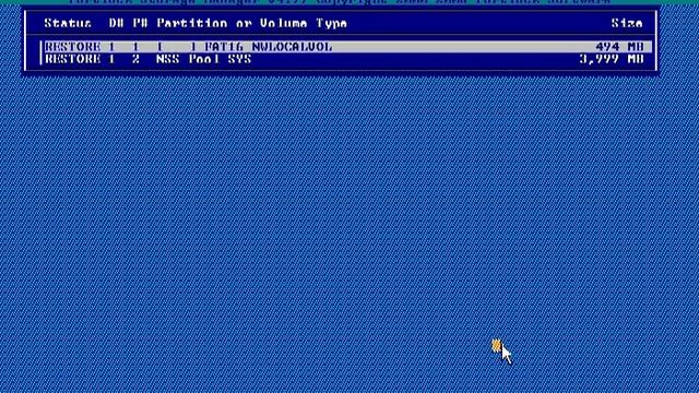 NetWare P2V To VMware