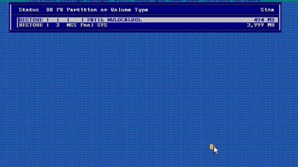 NetWare P2V to VMware