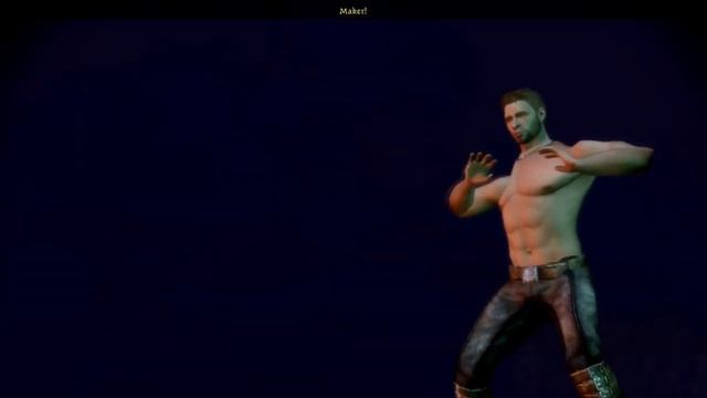 Dragon Age Origins : Alistair dancing to The Maker смотреть онлайн