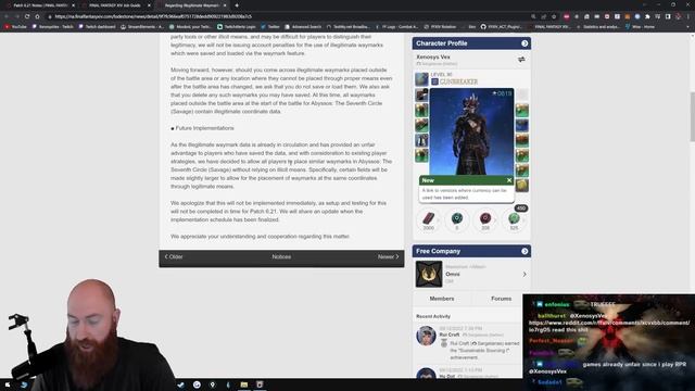 Illegal Waymarks in Final Fantasy 14 - Xeno Reacts To The Waymark Incident смотреть онлайн
