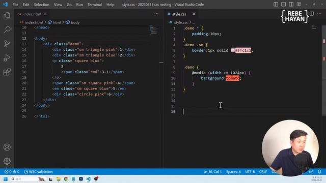 CSS Nesting에 대해서 / 앞으로 이것만 쓰셔야 될것 같네요. (요구사항에 따라 달라질수있음 ㅋ) смотреть онлайн