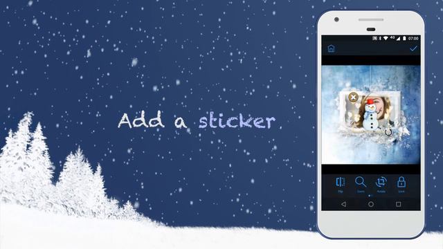 Winter Photo Frames app iOS and Android смотреть онлайн