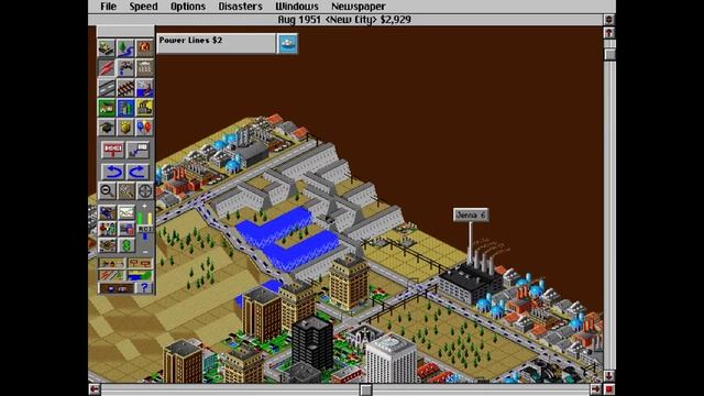 SimCity 2000 special edition - pure gameplay - I play it until it fail... (no commentary) смотреть онлайн