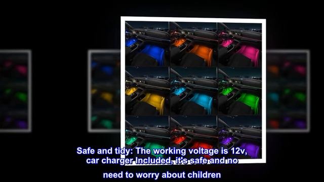 LEDCARE Car LED Strip Lights, RGB Car Interior Lights, 16 Million Colors 9 in 1 with 236 inches смотреть онлайн