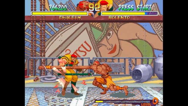 Street Fighter Collection Disc 2 PSX: Street Fighter Alpha 2 Gold - EX Dhalsim смотреть онлайн