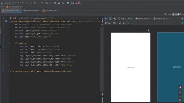 Android tutorial : create stylish navigation bar in kotlin | آموزش برنامه نويسي اندرويد смотреть онлайн