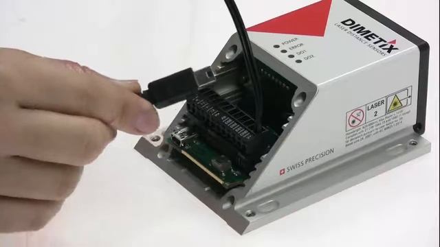 Lasersensor configuratie - Dimetix смотреть онлайн
