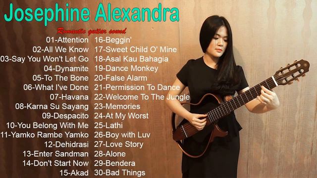 Josephine Alexandra Greatest Full Album | Top 30 Great Guitar Songs Performed By Josephine Alexandr