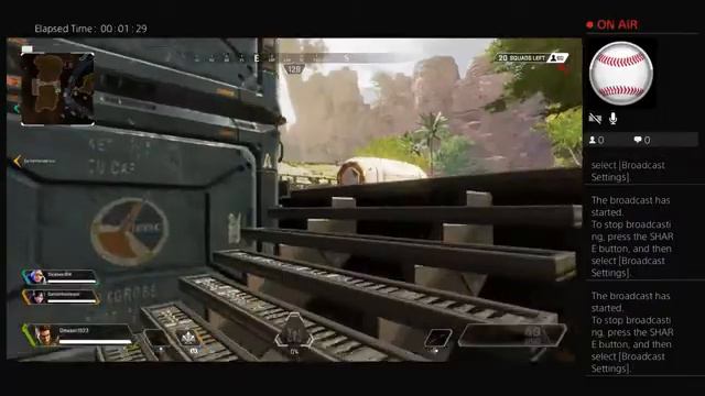 Dmason1523's Live PS4 Apex Legends смотреть онлайн