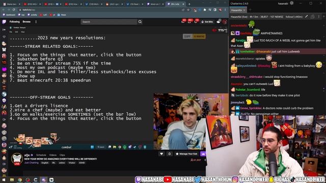 Hasanabi Talks To His Bros While Trying To React ft. Ludwig, xqc, jakenbake смотреть онлайн