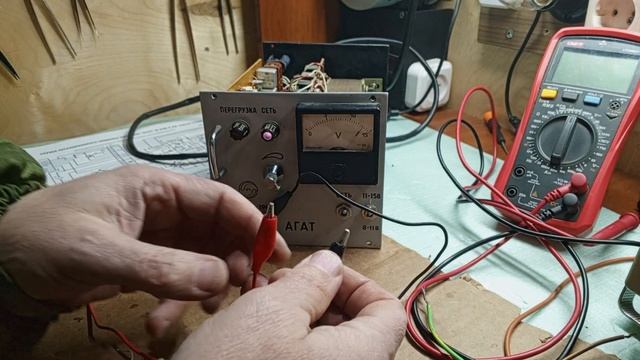 Стабилизированный блок питания Агат 8-15 1,5А. Часть 1. Обзор смотреть онлайн