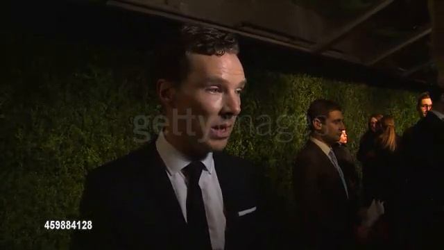 Benedict Cumberbatch interview at Evening Standard Theatre Awards 2014 смотреть онлайн