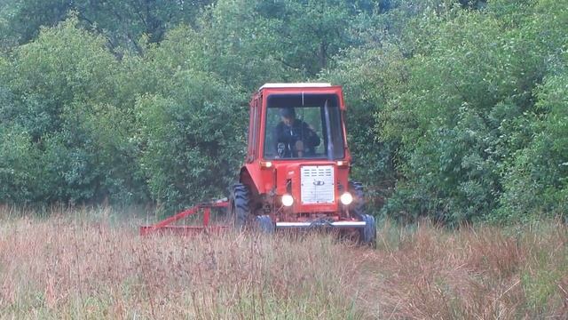 Т25 з роторною косилкою Agromech!