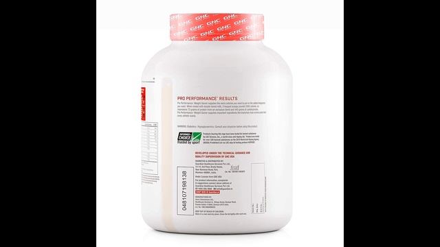 GNC Pro Performance Weight Gainer 3 Kg Double Chocolate