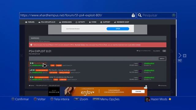PS4 WEBKIT EXPLOIT 10.70 (RELEASE) смотреть онлайн