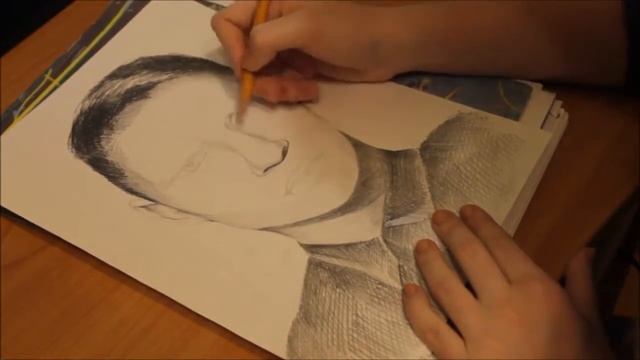 Портрет по заказу для isaenya_official | Speed painting | Штриховка смотреть онлайн