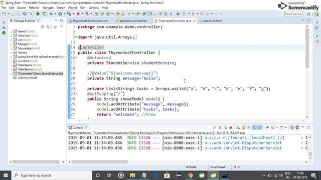 Spring Boot @RestController and @Controller смотреть онлайн