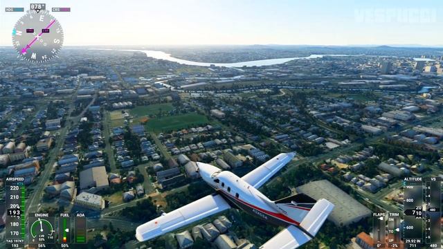 Brisbane, Australia ✈ Microsoft Flight Simulator 2020 смотреть онлайн