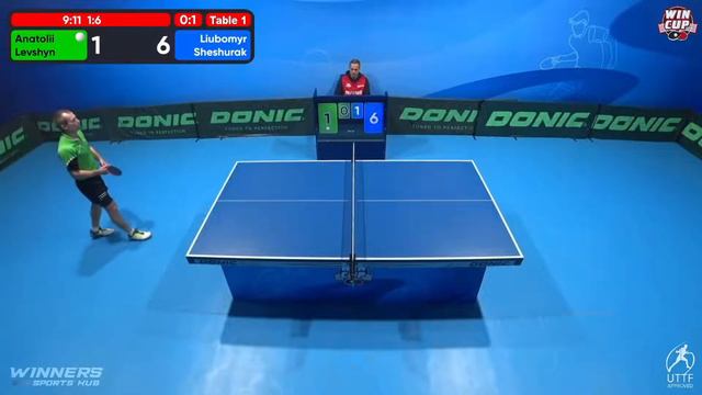 15:30 Anatolii Levshyn 0-3 Liubomyr Sheshurak West 3 WIN CUP 28.11.2022 | TABLE TENNIS WINCUP смотреть онлайн