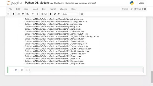 Python OS Module Tutorial #25 смотреть онлайн