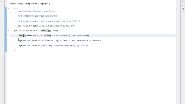 Java Do I need to import java lang package any time Why смотреть онлайн