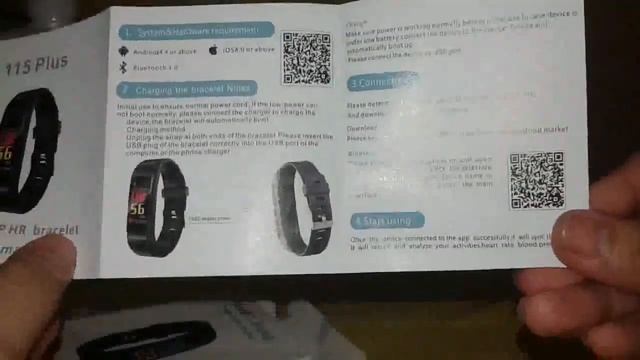 Unboxing SmartBand Your Health Steward 115 Plus Smart BP HR Bracelet