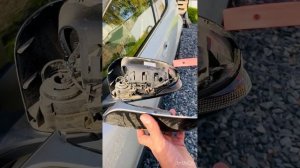 Toyota C-hr замена повторителя сигнала поворота в зеркале заднего вида.деталь-оригинал