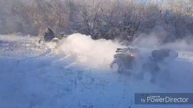 Очень кайфовая поездка на квадриках ! смотреть онлайн