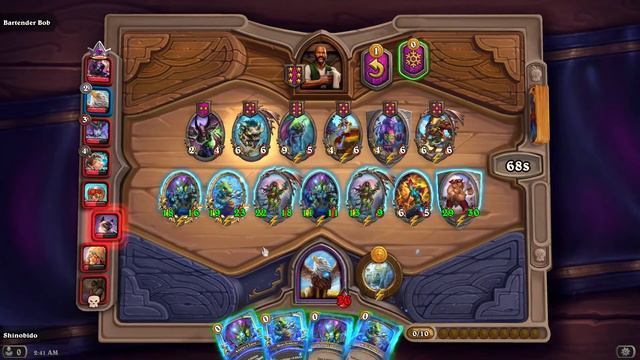 NAGA WING - Hearthstone Battlegrounds - Rise of the Naga - Patch 23.2.2 - Galewing - Shino смотреть онлайн