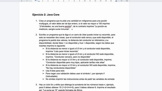 Java para principiantes - Ejercicios 2 смотреть онлайн