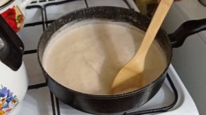 Из молока и сахара!Домашняя топлёная сгущёнка!