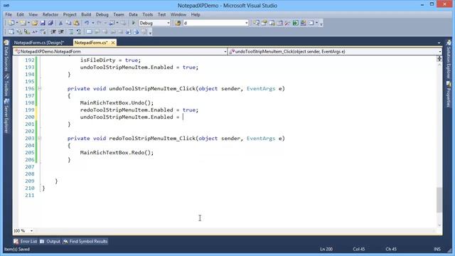Part 6 - Create Notepad Application using C# In Urdu (Undo & Redo Menus) смотреть онлайн