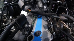 How to remove the valve cover VW Crafter 2 5/Как снять крышку клапанов VW Crafter 2 5