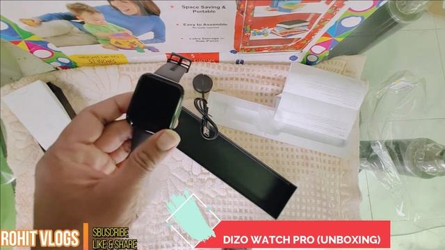 DIZO WATCH PRO | Unboxing | Full View | under 5000 Watch | #rohitvlogs #dizowatch #realme смотреть онлайн