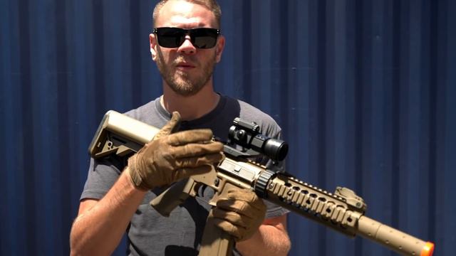 Cybergun Colt Elite Line M4 AEG Series Review смотреть онлайн