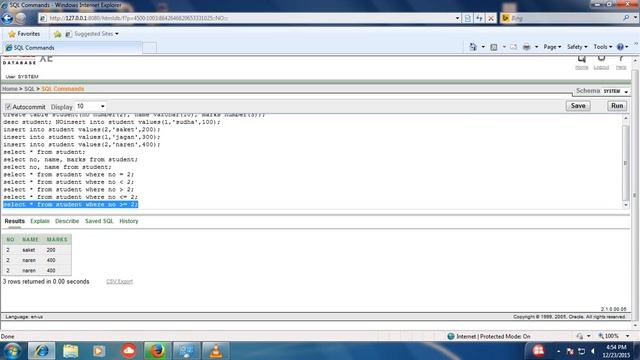 how to use command in oracle database 10g EXE смотреть онлайн