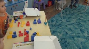 Занятие по математике в средней группе.