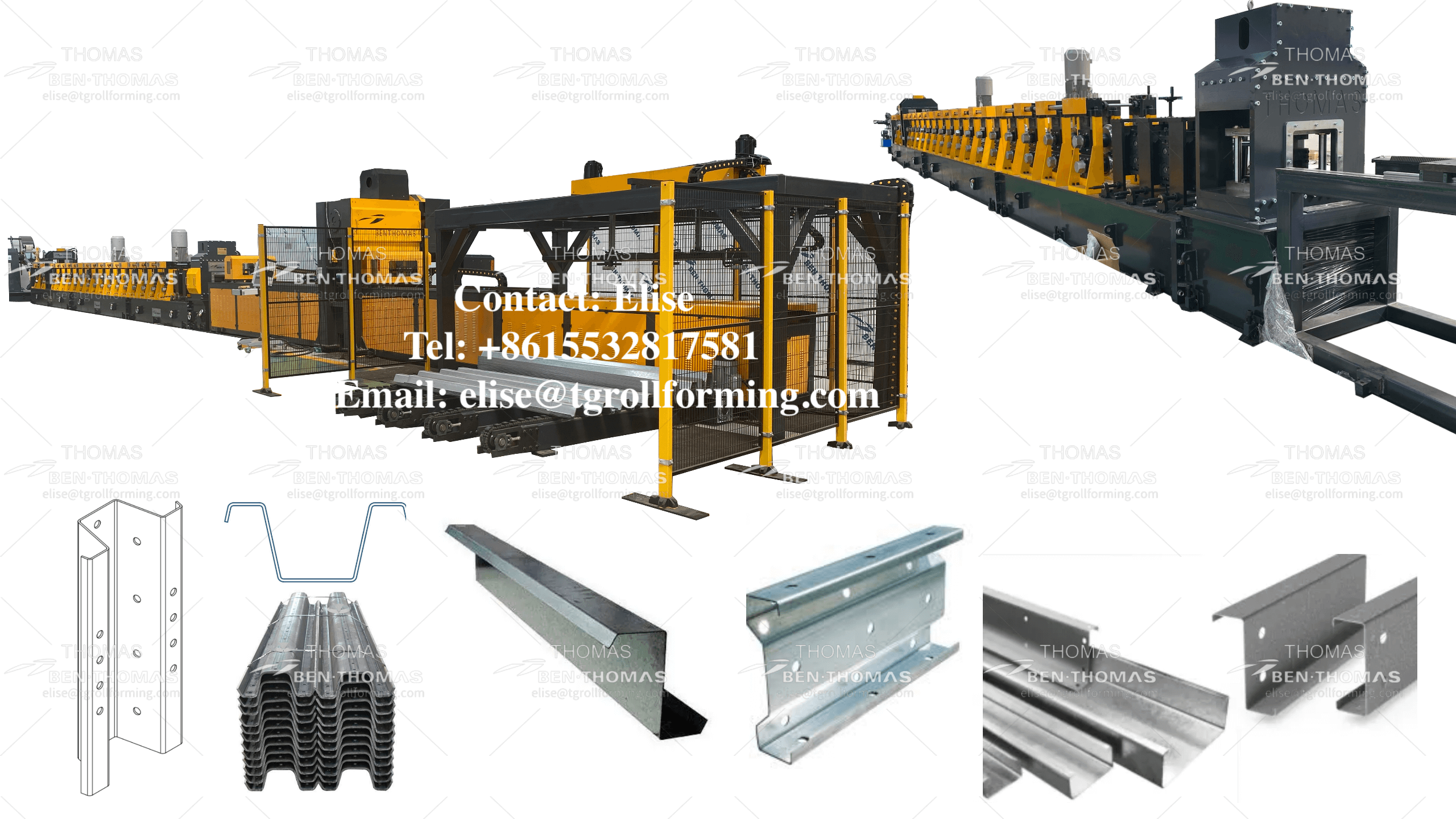 Линия для производства стоек типа “C”, “U”, и т.д. | станки для производства с, z, u, профилей смотреть онлайн