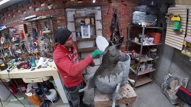 Мусорное ведро из архитектурного бетона (подробный мастер класс) смотреть онлайн