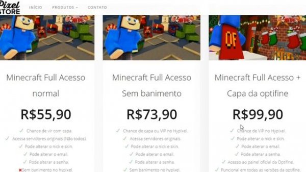 Pixel Store (Minecraft Original)